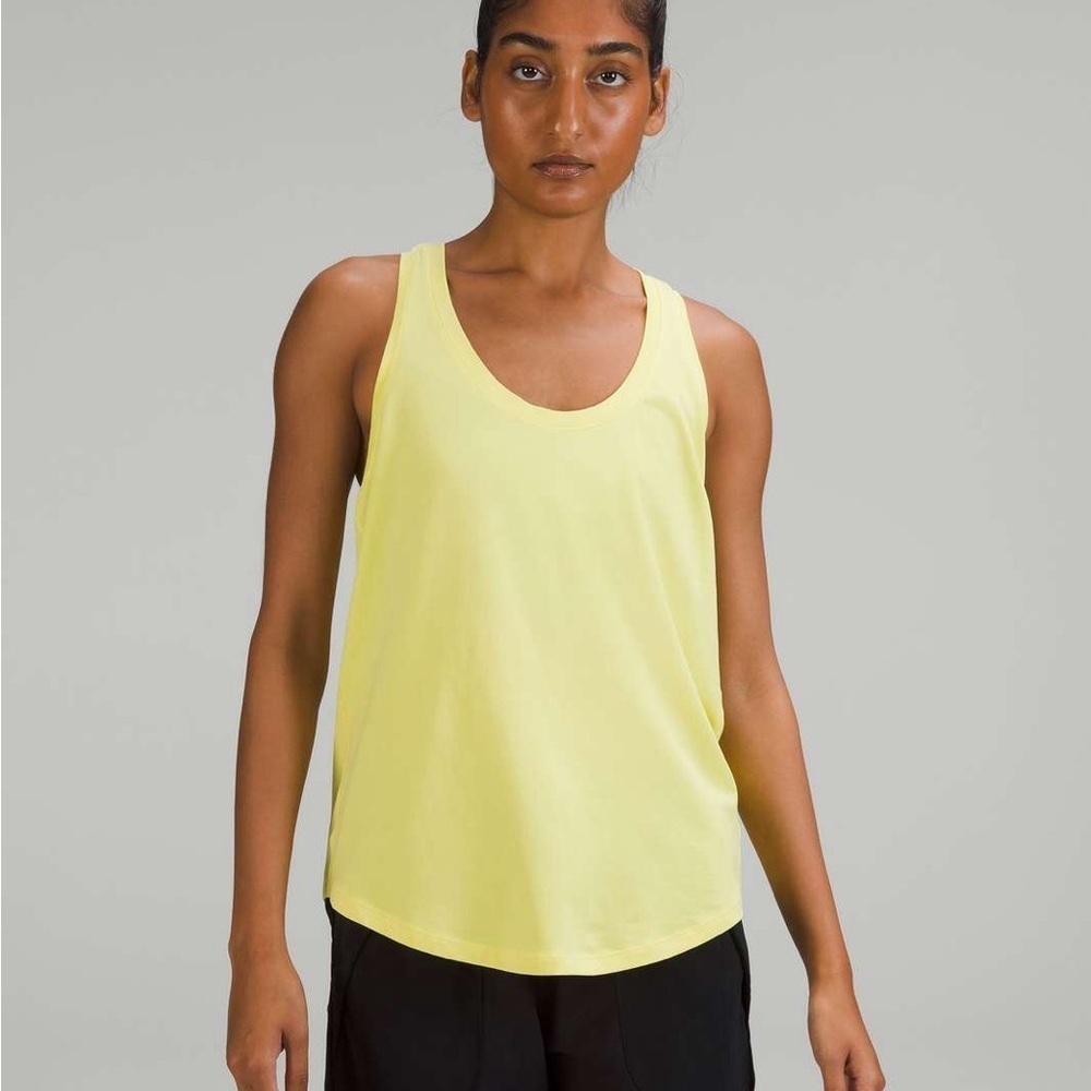 Lululemon Love Tank Top Sunshine Yellow size 8